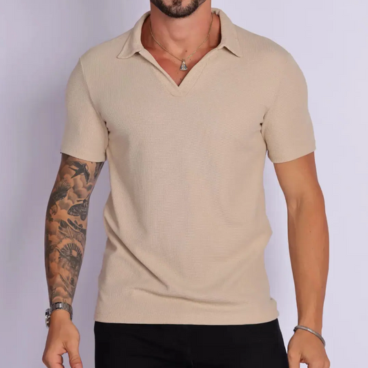V-Strickpolohemd Viktos